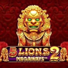 Official Slots logo: 5 Lions Megaways 2 by Pragmatic Play at Wildroyal Casino