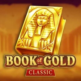 Book of Gold Classic logo by Playson at Wildroyal CasinoBook of Gold Classic
