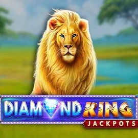 Diamond King Jackpots casino game by SpinPlay Games – featured logo at Wildroyal Casino