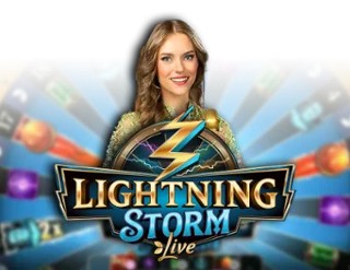 Lightning Storm logo by Evolution Wildroyal Casino