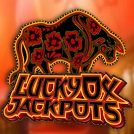 Lucky Ox Jackpots online game logo by Rival on wildroyal.org