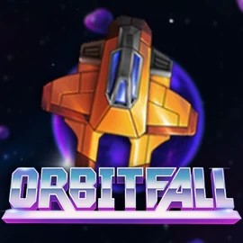 Logo of Orbitfall from ELK Studios at Wildroyal Casino