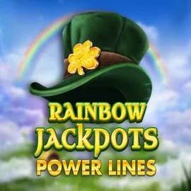 Rainbow Jackpots Power Lines slot icon by Red Tiger Gaming, available at Wildroyal Casino