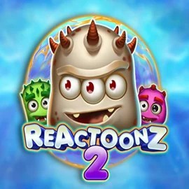 Slots logo of Reactoonz 2 from Play'n GO at Wildroyal Casino