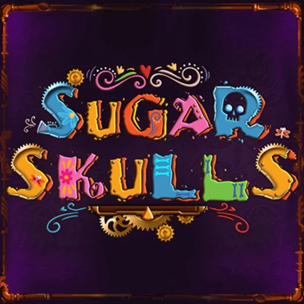 Sugar Skulls online game logo by Booming Games on wildroyal.org
